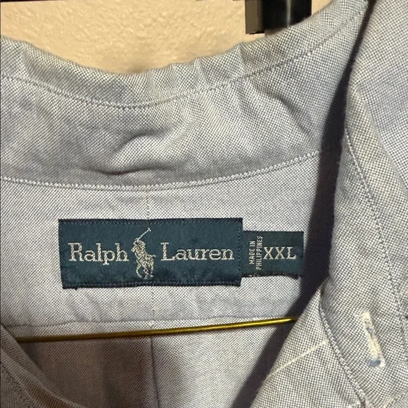 Polo by Ralph Lauren Men's Light Blue Casual Shirt - Picture 2 of 4